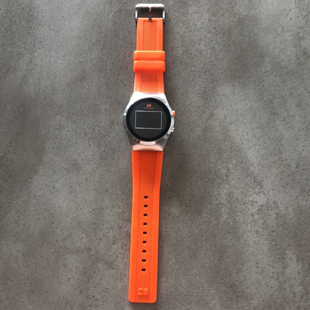 😎 Boss Orange rubber watch